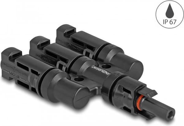 DeLOCK 60025 kabeladapter 1 x DL4 3 x DL4 Sort (60025)