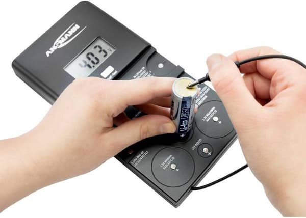 Ansmann Battery Tester Energy Check LCD 1900-0100 (1900-0100)