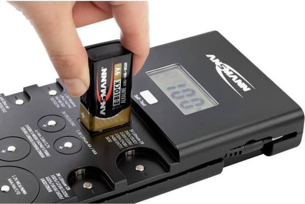 Ansmann Battery Tester Energy Check LCD 1900-0100 (1900-0100)