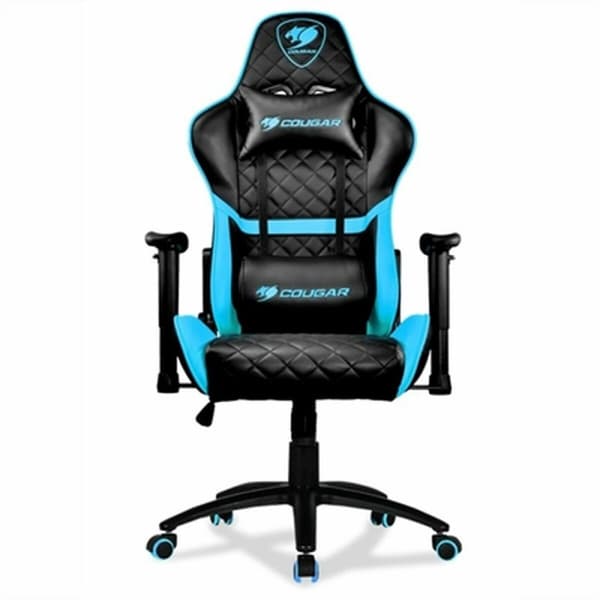 Gaming-stol Cougar ARMOR ONE Liggende ryglæn Justerbar højde Blå/Sort