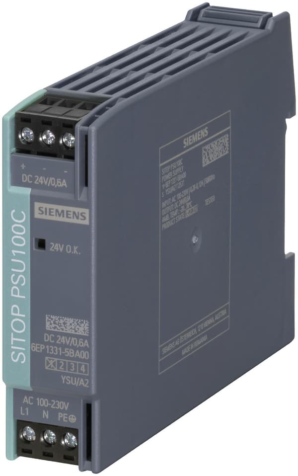Siemens 6EP1331-5BA00 strømforsyning & inverter Indendørs Multicolour Flerfarvet