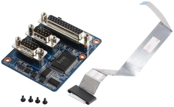 Shuttle PCL71 - COM/LPT-udvidelse til All-in-One pc'er Sort, Blå