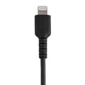 Miniatyrbild 6 av 7: StarTech.com Premium USB-C till Lightning-kabel 15 cm Svart - USB Typ C till Lightning Charge & Sync Laddningskabel - Förstärkt med aramidfibrer - App