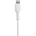 Pikkukuva 6 / 7: StarTech.com Premium USB-A - Lightning -kaapeli 30 cm valkoinen - USB Type A - Lightning Charge & Sync -latauskaapeli - Vahvistettu aramidikuiduilla -