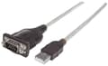 Miniatyrbild 1 av 4: Manhattan 151849 seriell kabel Svart 1,8 m USB Seriell/COM/RS232/DB9