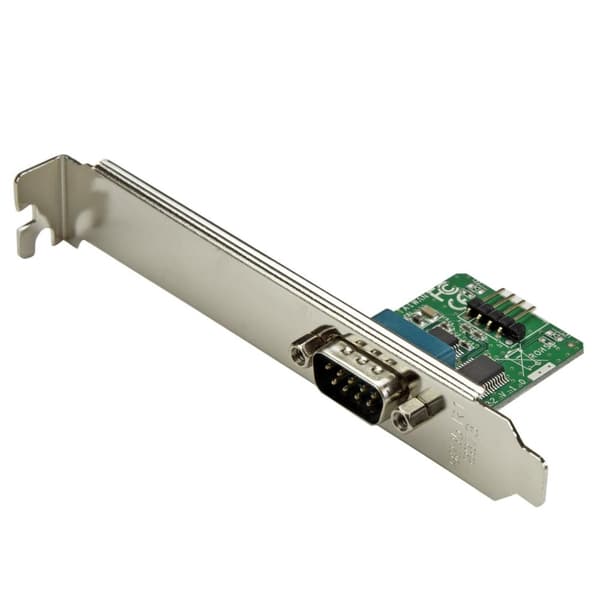 StarTech.com 60 cm internt USB moderkort till RS232 seriell adapter Svart, Grön, Silver