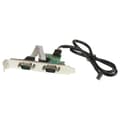 Miniatyrbild 1 av 5: StarTech.com 60 cm internt USB moderkort till 2-portars RS232 seriell adapter