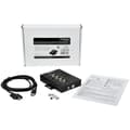 Miniatyrbillede 5 af 5: StarTech.com 4-ports seriel USB-hub til RS-232/422/485-adapter, industriel USB 2.0 til DB9 seriel konverterhub, IP30-klassificeret, Din-skinnemonterba