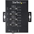 Miniatyrbillede 2 af 5: StarTech.com 4-ports seriel USB-hub til RS-232/422/485-adapter, industriel USB 2.0 til DB9 seriel konverterhub, IP30-klassificeret, Din-skinnemonterba
