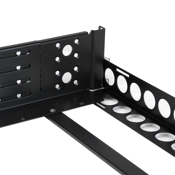 StarTech.com 3U fasta 19" Universal Server Rack Rails med justerbart djup