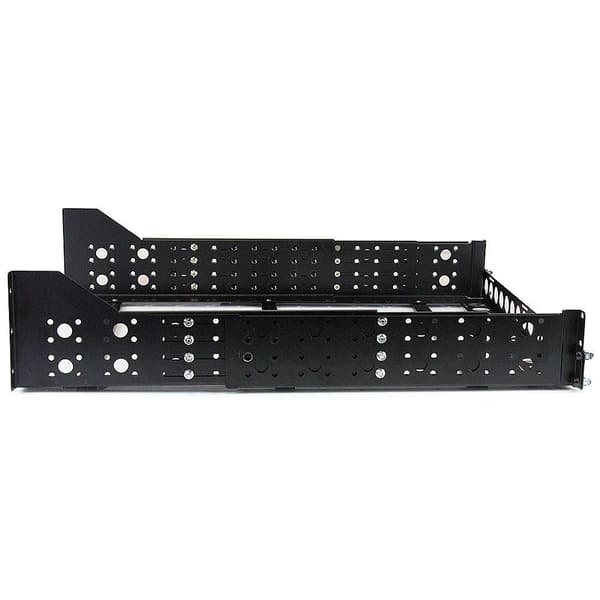 StarTech.com 3U fasta 19" Universal Server Rack Rails med justerbart djup