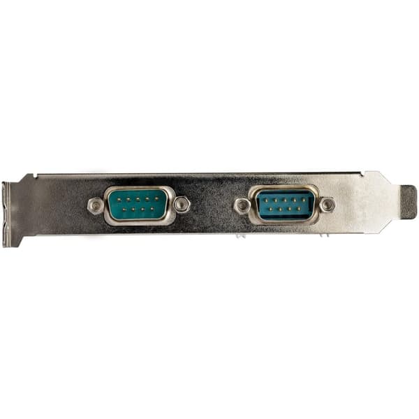 StarTech.com 2-ports PCI Express RS232 serielt adapterkort, PCIe RS232 serielt værtscontrollerkort, PCIe til dobbelt serielt DB9-kort, 16950 UART, udv