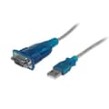 Miniatyrbillede 1 af 6: StarTech.com 1-ports USB til RS232 DB9 seriel adapterkabel - M/M