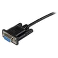 Pikkukuva 2 / 3: StarTech.com 1m musta DB9 RS232 Serial Null Modeemikaapeli F/F