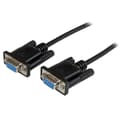 Pikkukuva 1 / 3: StarTech.com 1m musta DB9 RS232 Serial Null Modeemikaapeli F/F