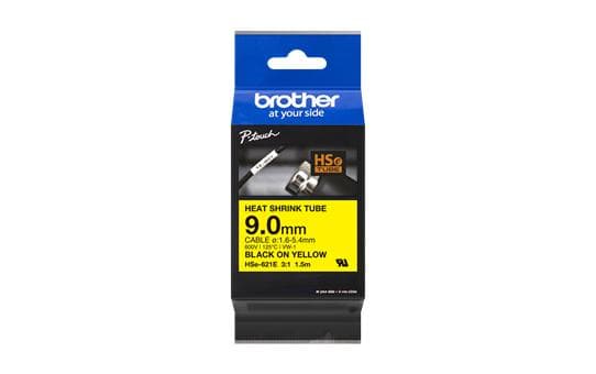 Brother HSE621E printerbånd Sort