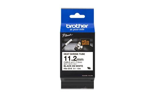 Brother HSE231E printerbånd Sort