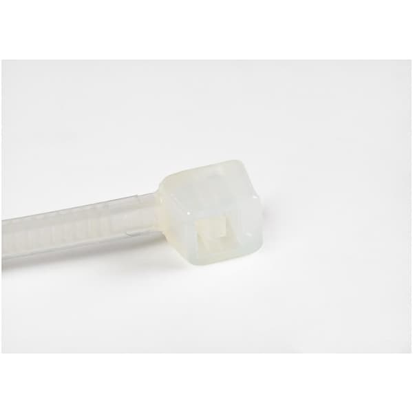 StarTech.com 10 cm hvide kabelbindere 2 mm brede, 22 mm bundtdiameter, 8 kg trækstyrke Selvlåsende nylon kabelbindere med buet spids, 94V-2/UL-listet,