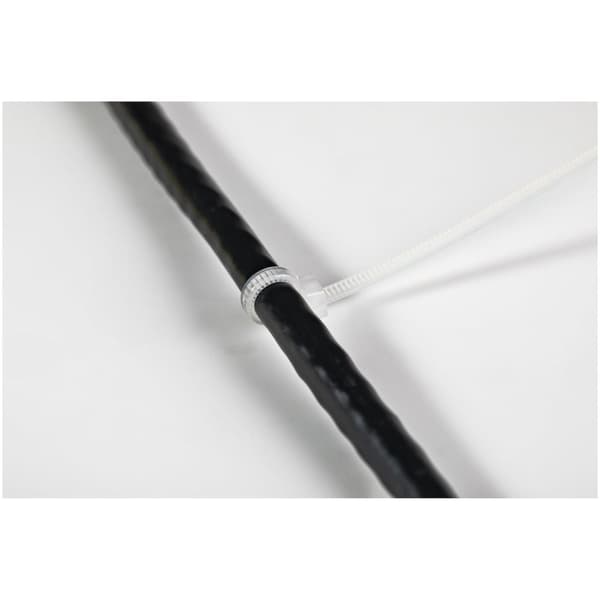 StarTech.com 10 cm hvide kabelbindere 2 mm brede, 22 mm bundtdiameter, 8 kg trækstyrke Selvlåsende nylon kabelbindere med buet spids, 94V-2/UL-listet,