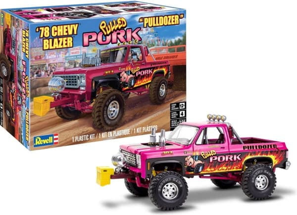 Revell 14532 1978 Chevy Blazer pulldozer bilmodelsæt 1:24 (14532)