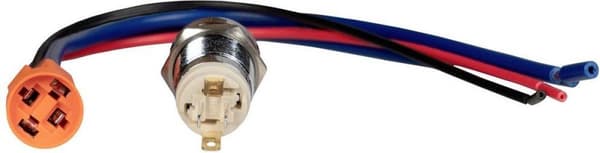 Joy-it Button12E-03 Vihreä painike (Ø x L) 12 mm x 26,50 mm IK10, IP67 1 kpl (Button12E-03)