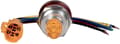 Miniatyrbillede 3 af 3: Joy-it Button22NA-01 nødstopknap mekanisk låsning rød, grøn (Ø x H) 21,90 mm x 46,50 mm IK10, IP67 1 stk. (Button22NA-01)