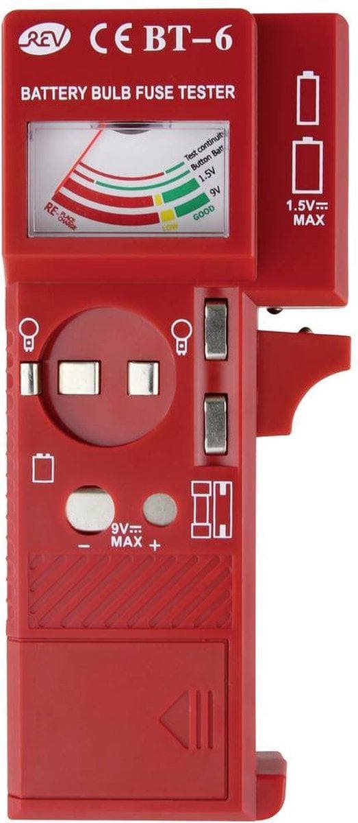 REV batteritester BT-6 batteri 0037322702 (0037322702)