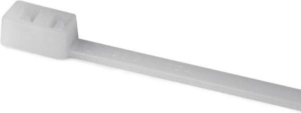Hellerman Tyton T50RDH. Material: Polyamid, Produktens färg: Vit, Maximal buntdiameter: 3,8 cm. Längd (mm): 21cm Bredd: 4,7mm Antal per förpackning: 1