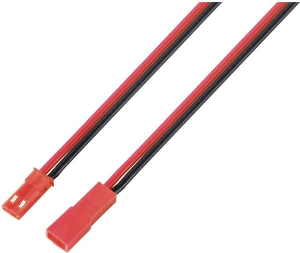 Förlängningskabel [1x BEC-kontakt - 1x BEC-uttag] 25 cm RE-7746363 (RE-7746363)