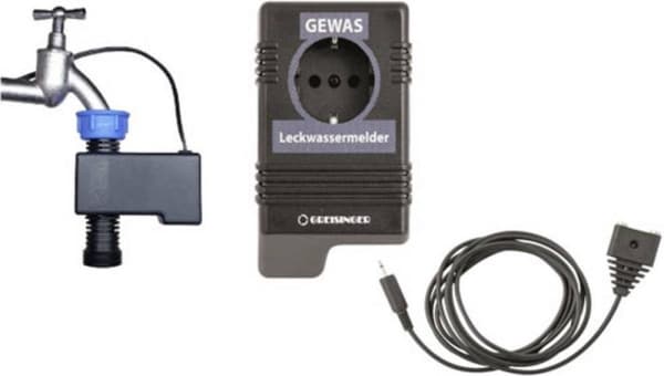 Greisinger 482759 vanddetektor med ekstern sensor netdrevet (482759)