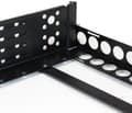 Miniatyrbillede 3 af 10: Startch.com 2u Justerbar 48,30 cm (19 ") Server Rack Rails - Universal Rack Rail - Rack Rail - Black - 2u - 48,3 cm (19") - For P/N: RK2433BKM, RK2537