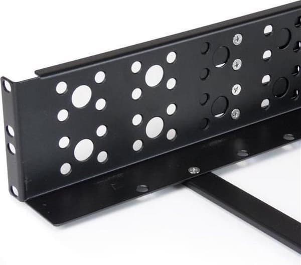 Startch.com 2u Justerbar 48,30 cm (19 ") Server Rack Rails - Universal Rack Rail - Rack Rail - Black - 2u - 48,3 cm (19") - For P/N: RK2433BKM, RK2537