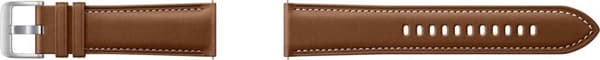Samsung Stitch Leather Band ET-SLR84 - klockarmband för smartwatch - brun - för Galaxy Watch (46 mm), Watch 3 (45 mm)
