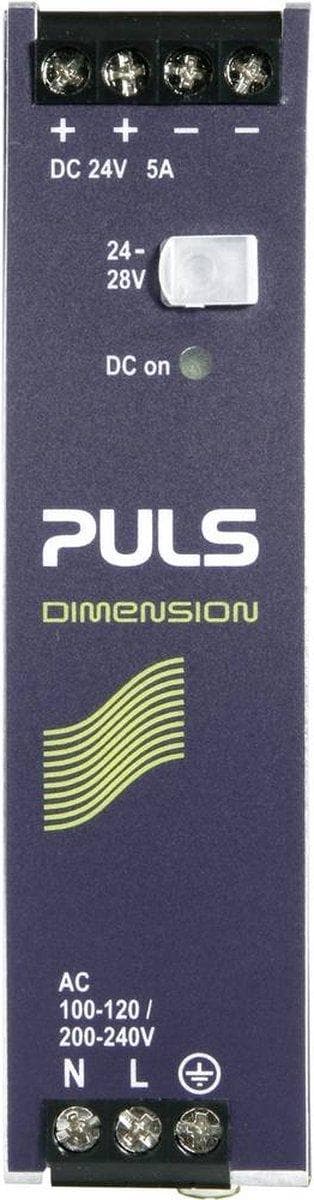 PULS DIN-kiskovirtalähde (DIN-kisko) 24 V 5 A 120 W 1 x (CS5.241-C1)