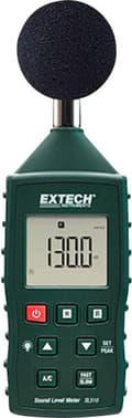 Miniatyrbillede 1 af 2: Extech lydniveaumåler SL510 35 - 130 dB 31,5 Hz - 8000 Hz (SL510)