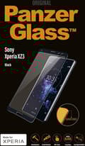 Miniatyrbillede 3 af 3: PanzerGlass Original - skærmbeskytter til mobiltelefon - glas - stel farve sort - til Sony XPERIA XZ3