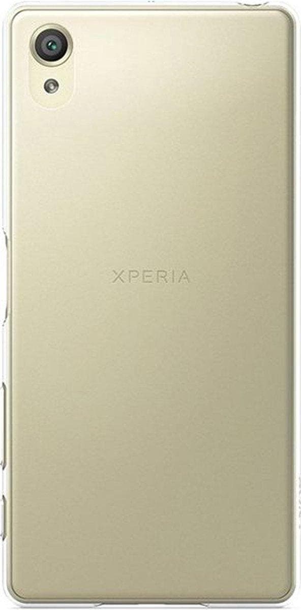 Sony Style Cover SBC20 - Bakskal för mobiltelefon - genomskinlig - för XPERIA X