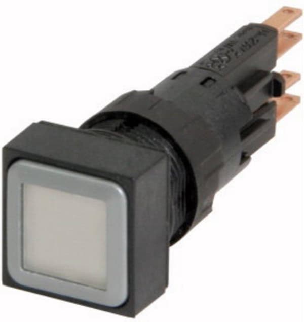 Eaton Q18LTR-WS/WB Elektriska strömbrytare Tryckknappsbrytare Svart - Vit (086708)