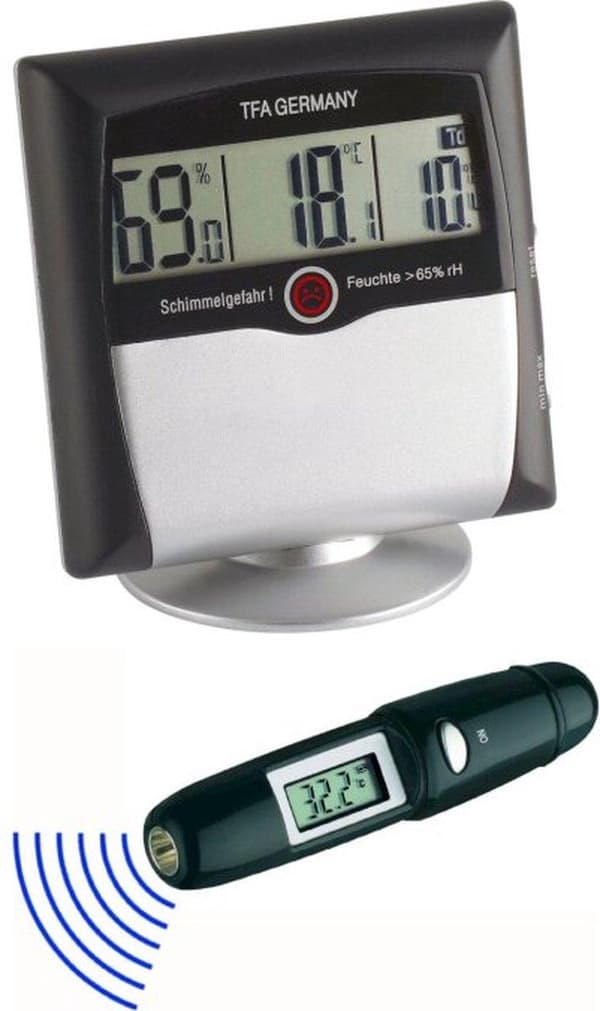 TFA-Dostmann 95.2008 Digital Vejrstation Sort (95.2008)