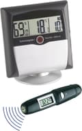 Miniatyrbillede 1 af 6: TFA-Dostmann 95.2008 Digital Vejrstation Sort (95.2008)