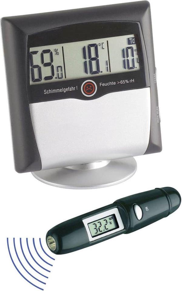 TFA-Dostmann 95.2008 Digital Vejrstation Sort (95.2008)