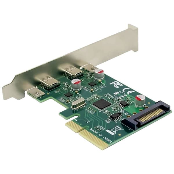Conceptronic EMRICK07G 2 Port USB-C® 3.1 Gen2 gränssnittskort PCIe, USB-C® PCIe x4