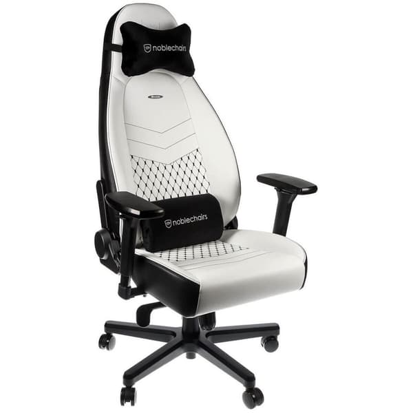 Gaming-stol Noblechairs ICON Hvid/Sort Antracit Hvid