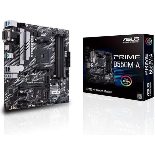 ASUS PRIME B550M-A AMD B550 Uttag AM4 micro ATX