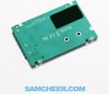 Miniatyrbillede 3 af 5: LC Power LC-ADA-M2-NB-SATA - interface adapter - M.2 kort - SATA - grøn