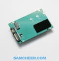 Miniatyrbillede 1 af 5: LC Power LC-ADA-M2-NB-SATA - interface adapter - M.2 kort - SATA - grøn