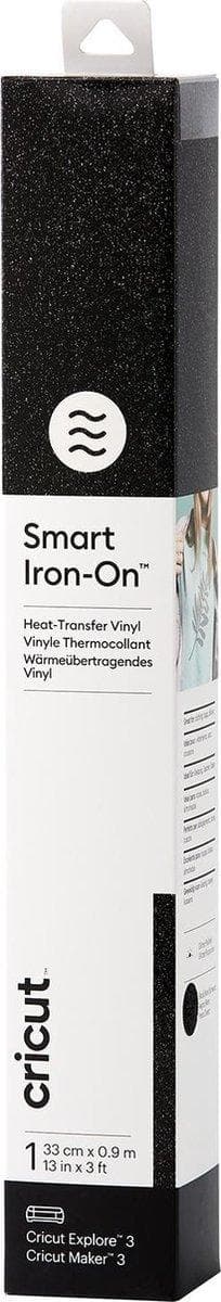 Cricut Smart Iron-On™ Foil Black Glitter Effect (2008672)