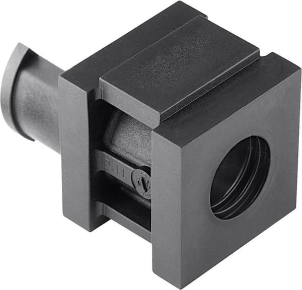 VP-S_11-12_Ins-sgl-PL-BK 20 enkelt gennemføring halogenfri plast sort 20 stk (440-00013)