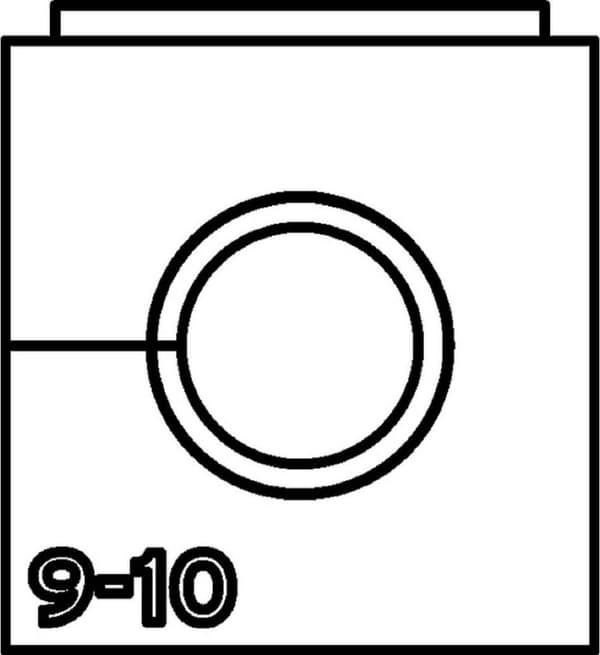 VP-S_9-10_Ins-sgl-PL-BK 20 enkelt gennemføring halogenfri plastik sort 20 stk. (440-00011)