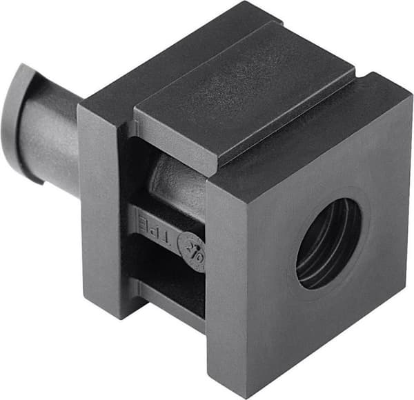 VP-S_9-10_Ins-sgl-PL-BK 20 enkelt gennemføring halogenfri plastik sort 20 stk. (440-00011)